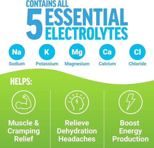 Miniatura 2 de Force Factor Liquid Labs Paquetes de Polvo de Electrolitos—Limón Lima—Paquetes de Hidratación para Hacer Agua de Electrolitos con 5 Electrolitos