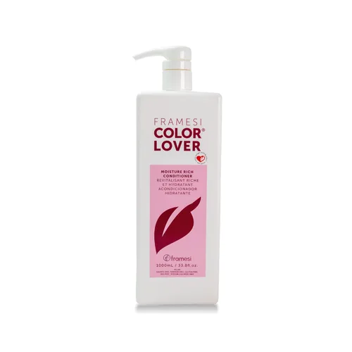 Miniatura 7 de Framesi Color Lover - Acondicionador rico en humedad, 16.9 onzas líquidas, acondicionador sin sulfato con aceite de coco y quinua, cabello teñido