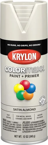 Miniatura 13 de Krylon K05599007 COLORmaxx Pintura en aerosol y base para uso en interiores y exteriores, color gris brillante para maquinaria, 12 onzas
