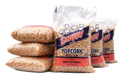 Miniatura 19 de Snappy Granos de palomitas de maíz amarillos para reventar, grano entero sin OMG, funciona en máquinas, máquinas de aire y estufas, bolsa a granel