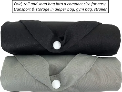 Miniatura 5 de MOM & BAB Bolsas húmedas para pañales de tela para bebé, trajes de baño y toallas, viajes, bolsa húmeda y seca para bolsa de pañales, piezas