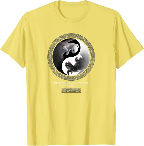 Miniatura 32 de Cómo entrenar a tu dragón 3 Yin Yang Dragon Camiseta
