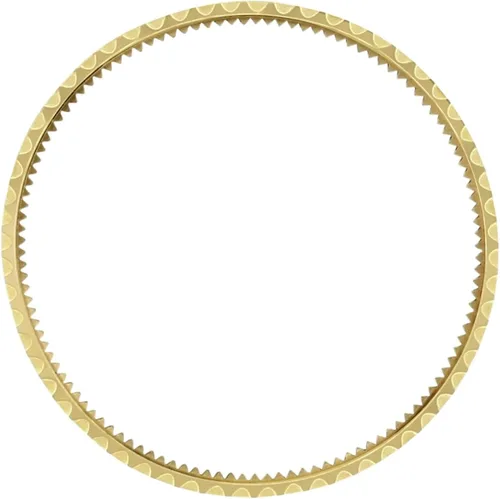 Miniatura 3 de Ewatchparts Bisel e inserto compatible con Rolex Submariner Serti 18 quilates 16613 oro real azul dorado