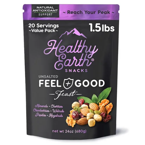 Miniatura 11 de Nueces Mixtas Sin Sal Mezcla de Frutos Secos Mezcla de Frutos Secos sin Cacahuetes Aperitivos Gourmet, Aperitivos de Proteína, Sin Gluten, Sin