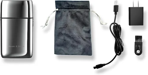 Miniatura 9 de Blade & Stone PS501 - Afeitadora de lámina para hombre, afeitadora inalámbrica de doble hoja con cuchillas Graphene-X y motor digital de 8000 rpm