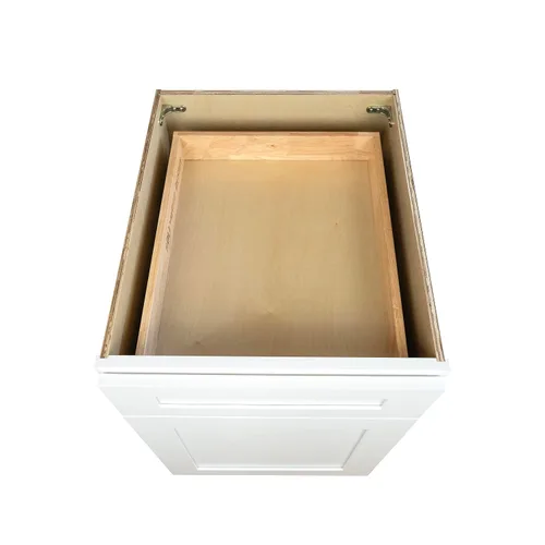 Miniatura 4 de Hollywood Fabiani Design - Armario de cocina de pared de 15 pulgadas de ancho x 12 pulgadas de profundidad x 30 pulgadas de alto, color blanco