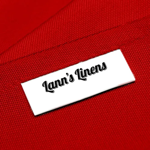 Miniatura 5 de Lann's Linens - Mantel rectangular de tela de poliéster de primera calidad para bodas, banquetes y restaurantes