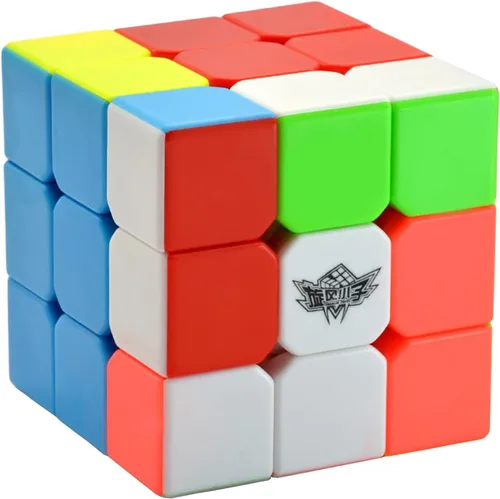 Miniatura 3 de Cubo de velocidad 3x3x3 3x3 cubo mágico rompecabezas juguete para niños y adultos (niños ciclón)