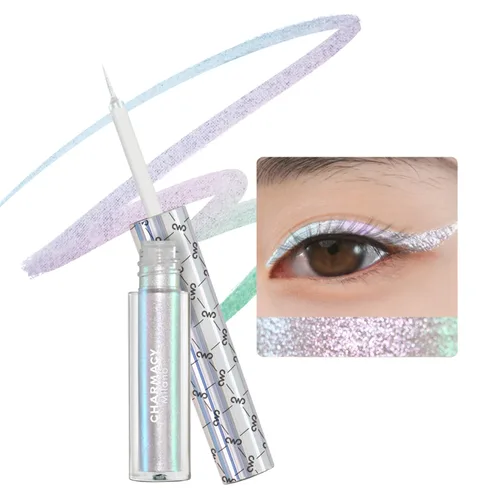 Miniatura 28 de CHARMACY Delineador Líquido para Ojos Resistente al Agua, Lápiz delineador de ojos negro intenso de larga duración con punta ultra fina, a prueba