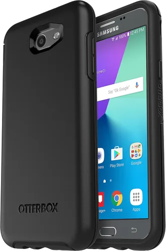 Miniatura 2 de OtterBox Symmetry - Carcasa híbrida para Samsung Galaxy J7 y J7 V, color negro