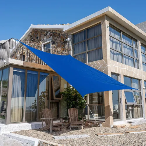 Tronssien Toldo rectangular de 8 x 12 pies, toldo con bloqueo UV del 95% para patio y jardín al aire libre, actividades en el patio