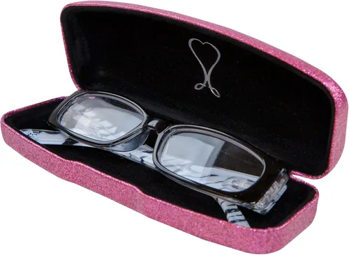 Miniatura 5 de La original e impresionante caja de gafas de concha dura, para mujer, de Spunky Soul Recubierto por un suave brillo Paño de limpieza