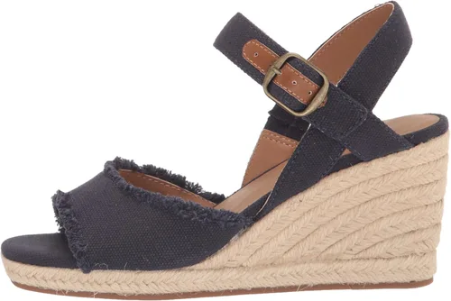 Miniatura 8 de Lucky Brand Sandalias de cuña Mindra para mujer, Azul