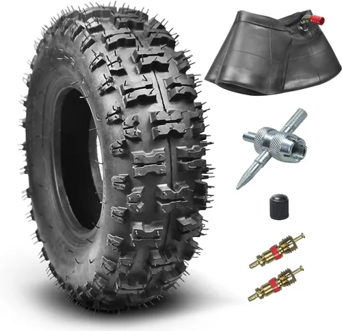 Miniatura 6 de HOLATO 4.10/3.50-6 4.10-6 NHS Neumático y tubo interior para cortacésped, carretillas, vehículos de 4 ruedas, ATV, Quad Go Kart, soplador de nieve