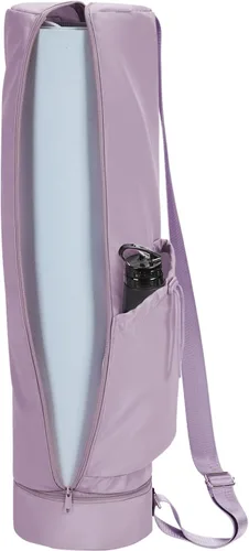 Miniatura 12 de sportsnew Bolsa para esterilla de yoga, bolsa de transporte para esterilla de yoga con cremallera completa con bolsillo para botella de agua