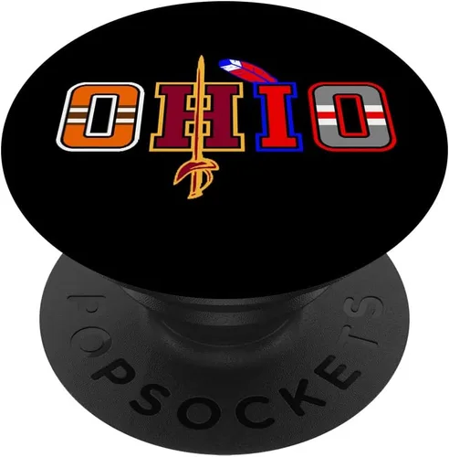 Ohio Gift PopSockets PopGrip: agarre intercambiable para teléfonos y tabletas