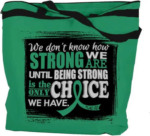 Miniatura 5 de Fight Like a Girl How Strong We Are Darcey - Bolsa de mano para concienciación sobre el cáncer y las enfermedades