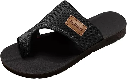 Sandalias ortopédicas para mujer con soporte de arco, sandalias planas de verano para playa, sandalias cómodas para fascitis plantar