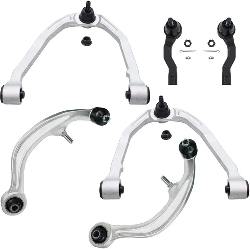 Miniatura 84 de Detroit Axle - Kit de brazos de control de extremo delantero 4WD para Ford 04-08 F-150, 06-08 Lincoln Mark LT, 4 extremos de barra de acoplamiento