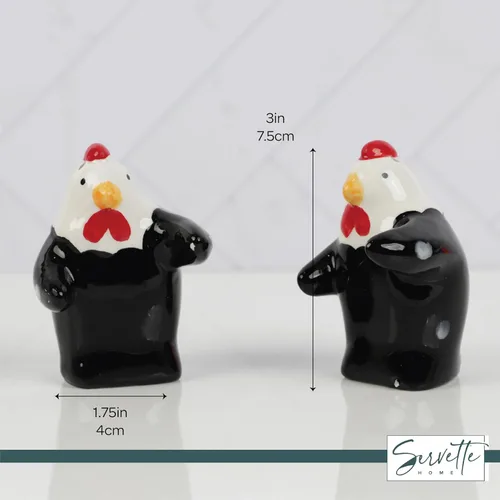 Miniatura 5 de Salero de pollo y pimentero Hugging