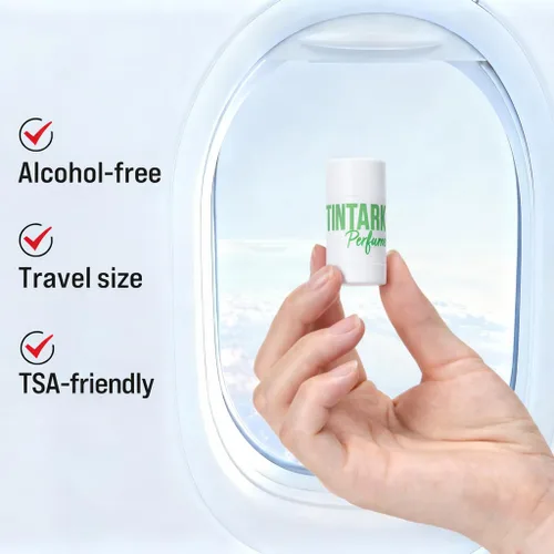 Miniatura 4 de TINTARK Bálsamo de Perfume Sólido Mini – Fragancia de Perfume de Viaje de Larga Duración con Notas de Pera, Fresia y Pachulí – Inspirado en Pera