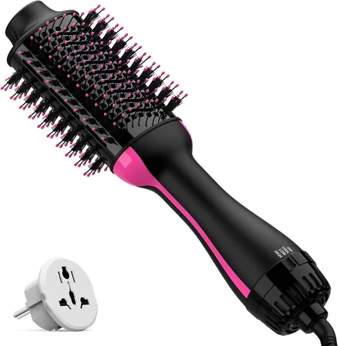 Miniatura 8 de Umeely Plus 2.0 Cepillo Secador de Cabello Cepillo Secador en uno, Cabezal de Cepillo Ovalado de 2'', Cepillo Estilizador Iónico de Aire Caliente