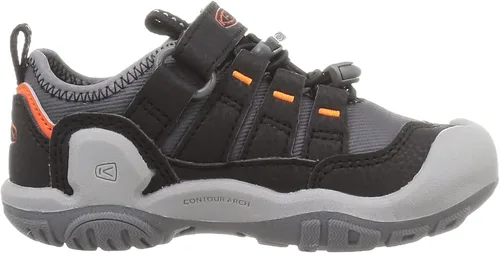 Miniatura 6 de KEEN Tenis cómodos unisex para niños Steel GreySafety Orange