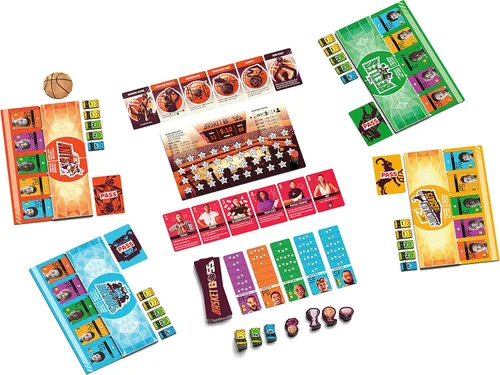 Miniatura 7 de Basketboss - Estrategia - Juego de mesa de subastas - Juego de mesa deportivo - 2-5 jugadores - 40 minutos de tiempo de juego