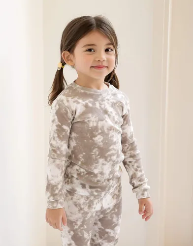 Miniatura 2 de VAENAIT BABY 12M-12 Toddler Kids Boys Girls 100 Cotton Marbling Sung Fit Sleepwear Pajamas 2pcs Pjs Set