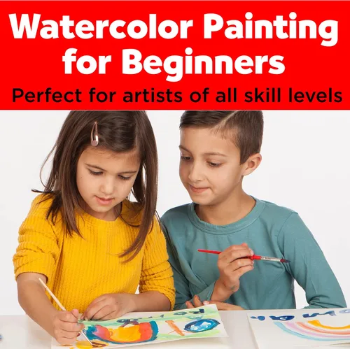 Miniatura 2 de Faber-Castell Young Artist Learn to Watercolor - Juego de pintura de acuarela para niños a partir de 5 años, apto para niños y lavable
