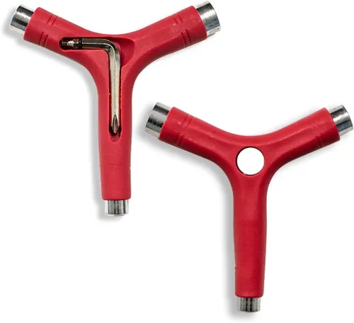 Miniatura 8 de Yocaher Monopatín Longboard Multifuncional Y-Tool Herramienta de Patín Tamaño de Bolsillo Todo en uno (1 pc)