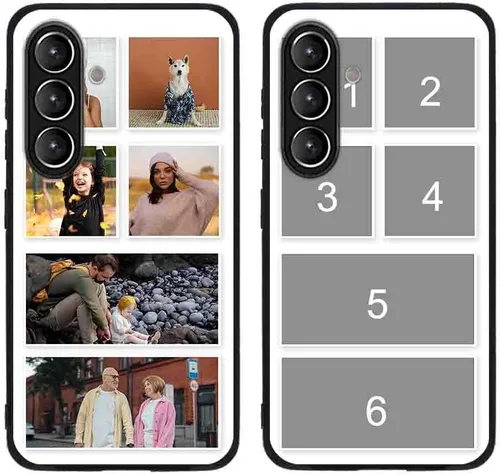 Miniatura 424 de Funda de teléfono personalizada para Samsung Galaxy S22+ / S22 Plus 5G, funda de TPU suave de vidrio templado antiarañazos personalizada con foto