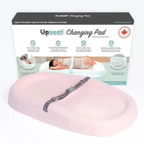 Miniatura 6 de Upseat Cambiador de bebé, diseño antideslizante y agarre, espuma acolchada de alta calidad, contorneada para mayor comodidad, impermeable y fácil