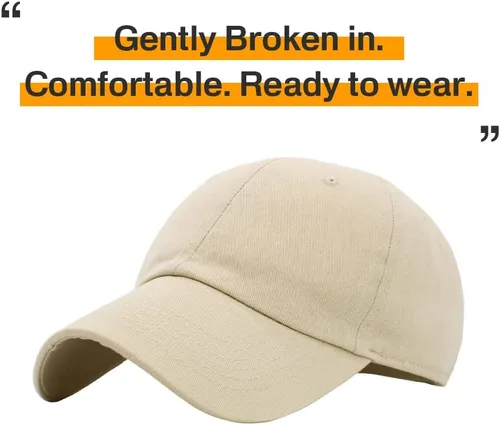Miniatura 4 de Original Classic Trucker Low Profile Hat Men Women Baseball Cap Dad Hat Adjustable Unconstructed Plain Cap