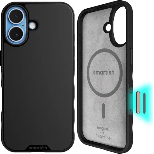 Miniatura 41 de Smartish® Funda delgada para iPhone 13 Pro - Gripmunk - [ligera + protectora] Funda de agarre fina - Black Tie Affair