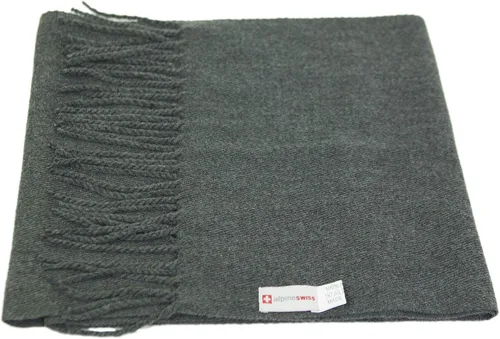 Miniatura 27 de Alpine Swiss Bufanda a cuadros para hombre, ultra suave, chal de invierno, cálido, ligero, para clima frío