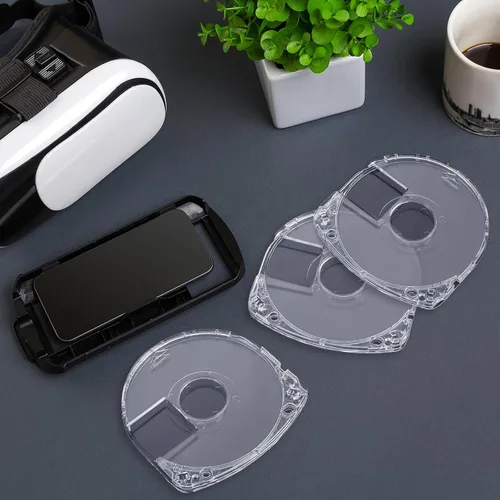 Miniatura 5 de Copkim Paquete de 10 fundas de DVD transparentes de 0.197 in de almacenamiento de disco compatibles con PSP 1000/PSP 2000/PSP 3000