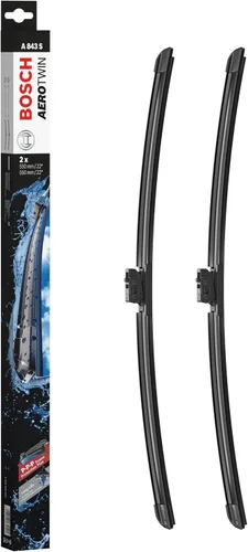 Miniatura 17 de Bosch 3397118953 AeroTwin Repuesto Original De Equipo Limpiaparabrisas Para Conductor Y Pasajero - Juego De 2 (26" & 20") Bloqueo Lateral 22mm
