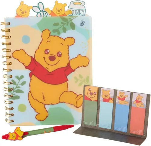 Miniatura 14 de Cuaderno de pestañas Barbie con espiral, lápiz boli, pestañas adhesivas, 96 páginas a rayas, rosa