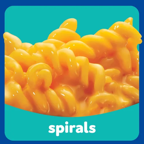Miniatura 7 de Kraft Spirals Original Mac & Cheese - Cena de Macarrones con Queso, Caja de 5.5 oz