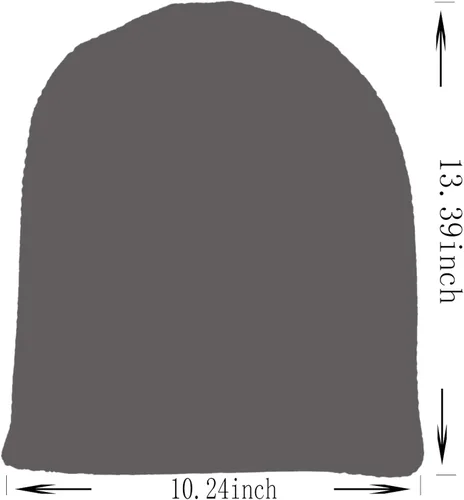 Miniatura 5 de FORBUSITE - Gorro holgado de punto para hombre, de gran tamaño, para verano e invierno B08