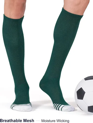 Miniatura 3 de FITRELL Paquete de 23 calcetines de béisbol y sóftbol para niños, jóvenes, hombres y mujeres, calcetines altos hasta la rodilla (varios colores)
