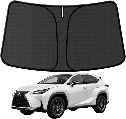 Miniatura 105 de Civic - Parasol para parabrisas Honda Civic 2022-2024 2025 (no para Honda 2022 Sport), visera frontal gruesa plegable 1:1, mantiene tu automóvil más