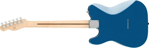 Miniatura 3 de Guitarra eléctrica Telecaster de la serie Squier Affinity, con garantía de 2 años, azul lago, diapasón de laurel Azul (Lake Placid Blue)