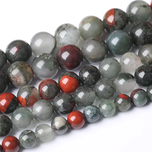Miniatura 25 de Cuentas de jade verde chino natural, piedras preciosas, cuentas redondas sueltas para hacer joyas, pulsera DIY, collar, 8mm, 45 piezas, 15 pulgadas