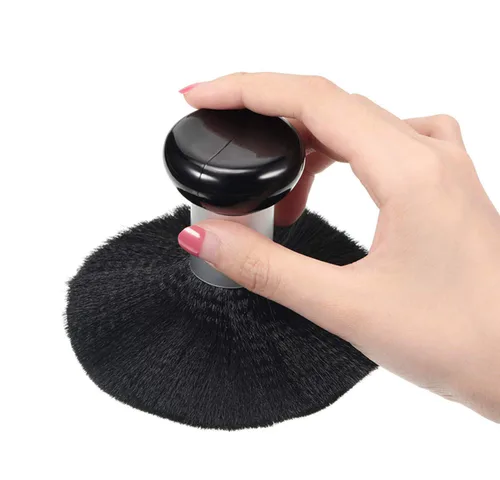 Miniatura 3 de Kit de corte de pelo con cepillo de plumero, color negro