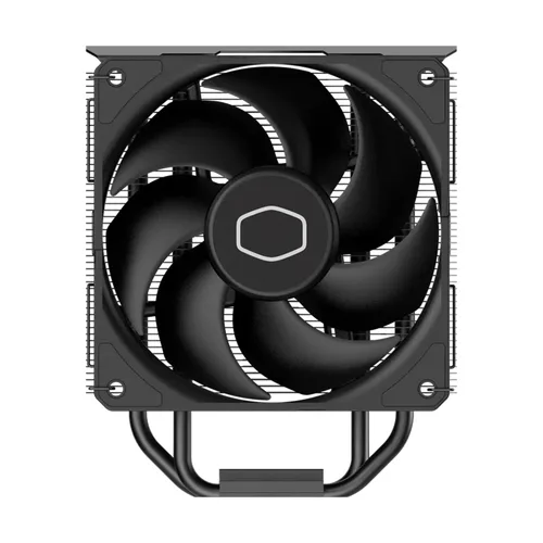 Miniatura 10 de Cooler Master Hyper 212 Enfriador de aire para CPU negro, ventilador PWM SickleFlow 120 Edge, cubierta superior de aluminio, 4 tubos disipadores