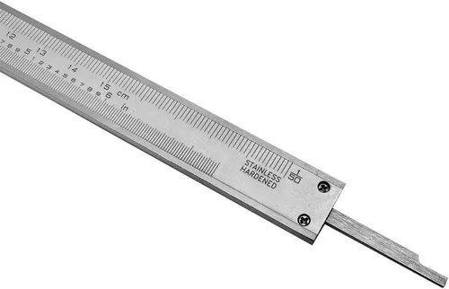 Miniatura 3 de MH GLOBAL - Cerradura de pulgar de pinza Vernier de precisión de acero inoxidable endurecido y molido de 6 pulgadas