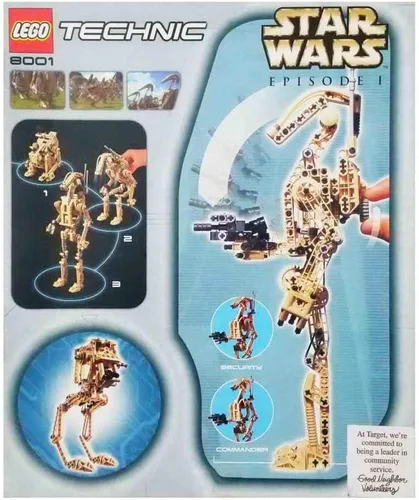 Miniatura 4 de LEGO Technic Star Wars Droid de batalla 8001