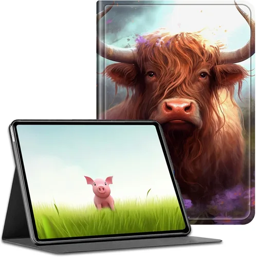 Miniatura 11 de Funda para iPad de 10.ª generación 2022, iPad de 10.9 pulgadas, iPad (A16) de 11ª generación de 11 pulgadas (2025), funda delgada de piel sintética